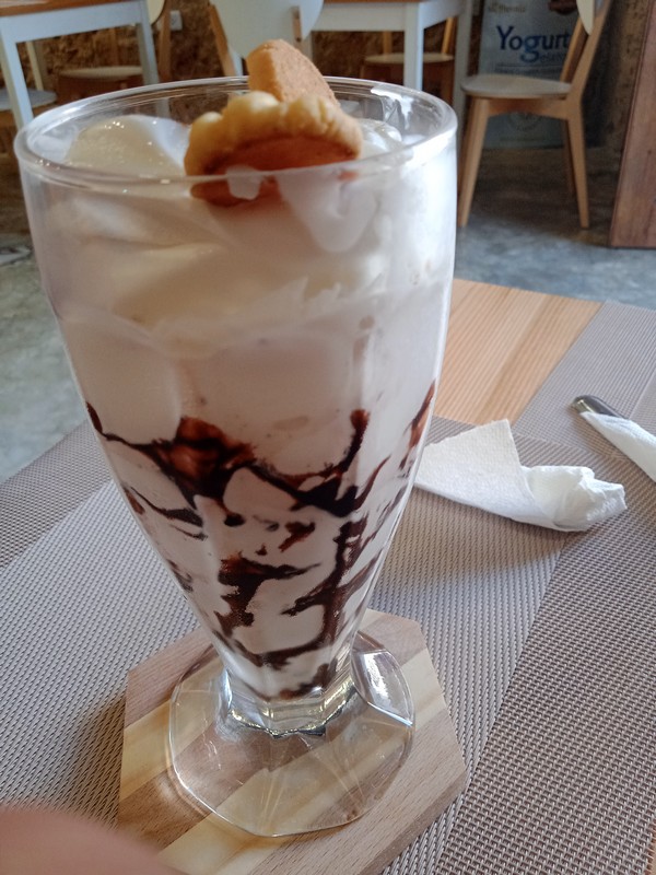 Ambrosía Cafés . Cremas. Parque Cristo.  La Habana Vieja . 