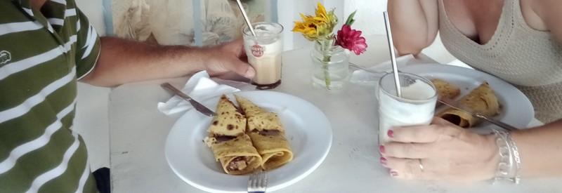 Palachinka Crepe Cafe. Vedado . La Habana